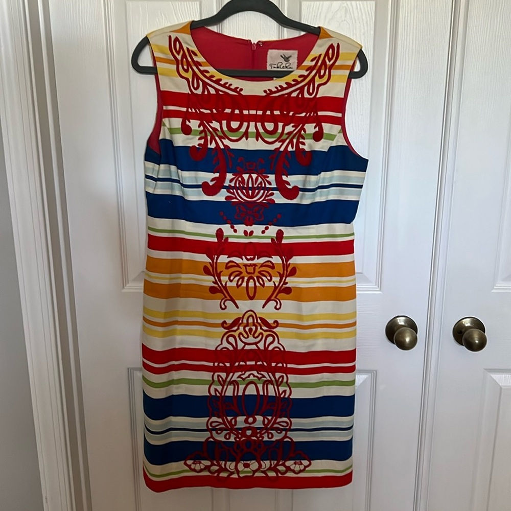 Tabitha for Anthropologie Multicolor shift Dress